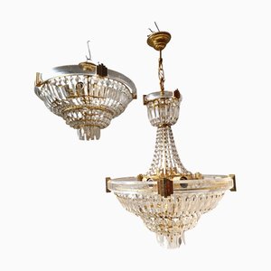 Klassische Empire Kronleuchter von Bakalowits & Söhne, 2er Set