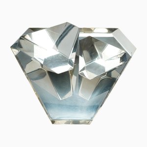 Plateau et Bols en Plaqué Argent par Ken Benson pour St. James Brazil, 1980s, Set de 3
