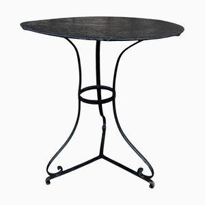 Wrought Iron Pedestal Table, France