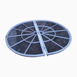 Art Nouveau Arch Windows, 1910, Set of 2