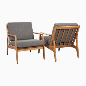Midcentury Modern Danish Easy Chairs by Arne Vodder, 1960s