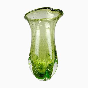 Vintage Art Glass Vase by Hana Machovska, 1960s