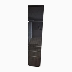 Korpus High Gloss Black Audio Cabinet from Interlubke