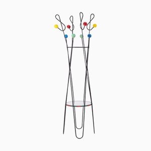 Attaccapanni a chiave di violino di Roger Feraud, anni '50