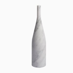 Omaggio a Morandi in Bianco Carrara Marble by Elisa Ossino for Salvatori
