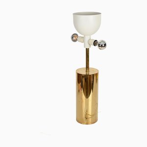 Large Mid-Century Modern Table Lamp in Brass by Goffredo Reggiani for Reggiani, 1970s