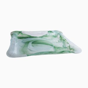 Vintage Murano Glass Tray, Italy, 1970s