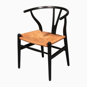 Sedia Wishbone Ch 24 di Hans J. Wegner per Carl Hansen, 1960
