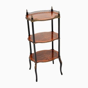 Antique French Etagere Side Table, 1860