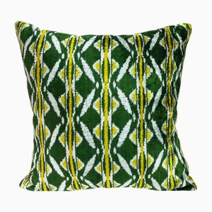 Velvet Silk Cushion Cover with Bohemian Design, 2000s