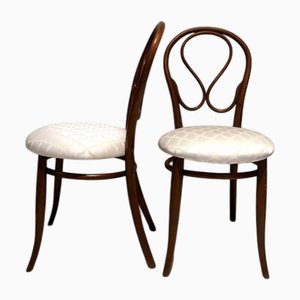 Sedie in legno curvato di August Thonet per Thonet, fine XIX secolo