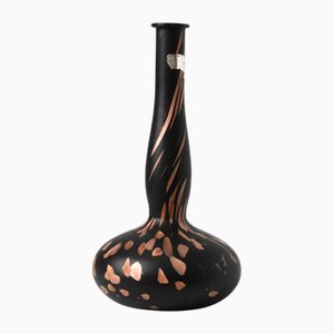 Mid-Century Italian Aventurine Glass Vase or Bottle, 1960s