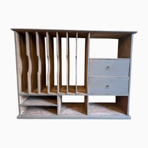 French Mailbox Sorting Cabinet, 1910s