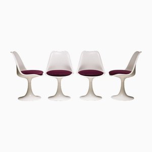 Sedie Tulip Space Age, set di 4