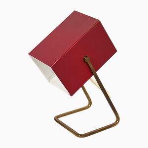 Wine Red Model 45097 Cube Table Light from Kaiser Leuchten