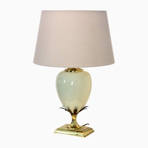 Französische Mid-Century Tischlampe von Maison Le Dauphin, 1970er