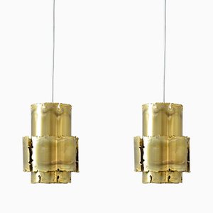 Scandinavian Pendant Lamps by Svend Aage Holm Sørensen for Thea, 1960s, Set of 2