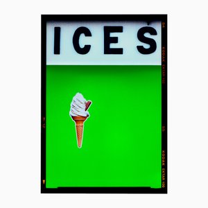 Richard Heeps, ICES (Vivid Lime Green), Bexhill-on-Sea, Photographic Print