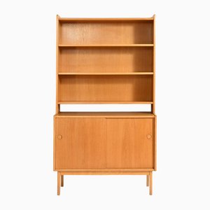 Vintage Scandinavian Bookcase in Oak, 1960s