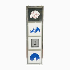 G. R. Lanza, Composition, 1980s, Print