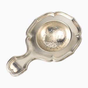 Antique Silver-Plated Tea Strainer from Christofle, 1890s