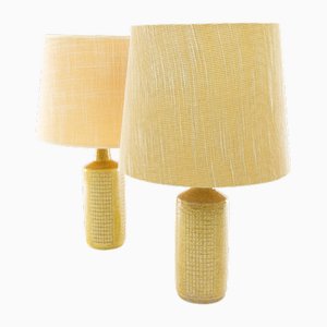 Beige Dl/30 Tischlampen von Linnemann-Schmidt für Palshus, 1960er, 2er Set