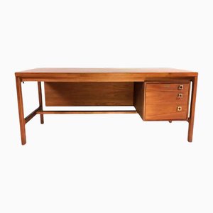Large Executive Desk in Teak attributed to Arne Vodder for Sibast, 1960s
