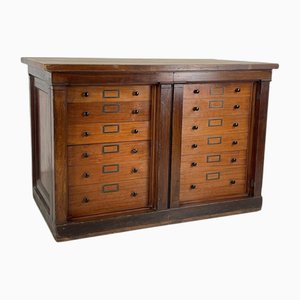 Vintage Haberdashery Drawer Chest, 1920s