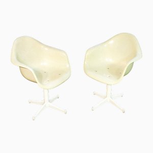 Sedie girevoli attribuite a Charles e Ray Eames per Herman Miller, anni '60