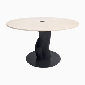 Mesa de comedor Narco Collection de teca de Amber X Iñigo Calleja