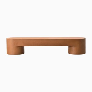 Banc Lazy-O Marron Cuivré par Somaschini