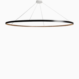Black Omega 200 Pendant Lamp by Le Deun Luminaires