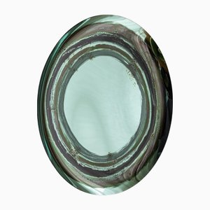 Green Aura Wall Mirror by Oom Glass