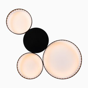 Black Sirius 0 Wall Lamp by Le Deun Luminaires