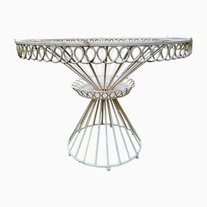 Tavolo da giardino Cap Dail di Mathieu Matégot, Francia, anni '50