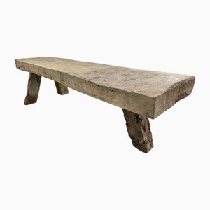 Mesa de centro y reposapiés de roble, 1930