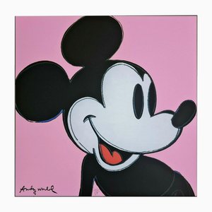 After Andy Warhol, Mickey Mouse Pink, Print, 1980s
