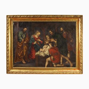 French Artist, Adoration of the Shepherds, 1670, Oil on Canvas