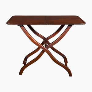 Mesa de jardín inglesa victoriana antigua, 1880