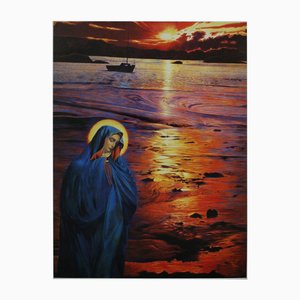 Ernst Fuchs, Madonna Before Sunset, Print