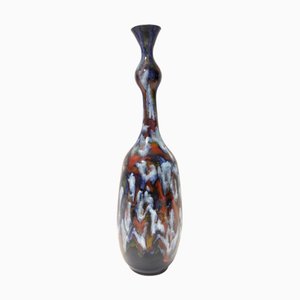 Vaso Tulip vintage in ceramica fatto a mano di Giovanni Poggi per San Giorgio, Italia, anni '50