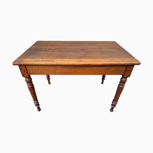 Louis Philippe Bistro Table in Oak