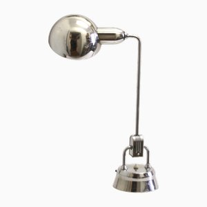 Lampe de Bureau Modèle 600 en Chrome par Charlotte Perriand pour Jumo, 1940s