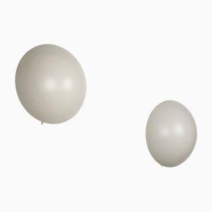 Lámparas de pared P Hat de Poul Henningsen para Louis Poulsen, Dinamarca, años 80. Juego de 2