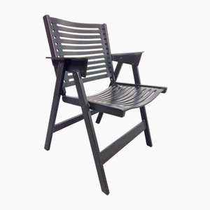 Vintage Black Garden Chair by Niko Kralj for Rex, 1960s