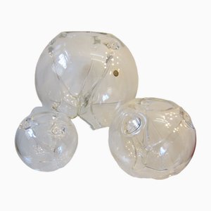 Vases en Verre de Rosenthal, Zauberwald, 1980s, Set de 3