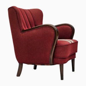 Sillón danés vintage de Alfred Christensen, años 60