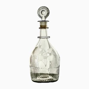 Irish Glass Decanter by Benjamin Edwards, 1800