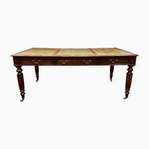 Antique English Writing Partners Desk