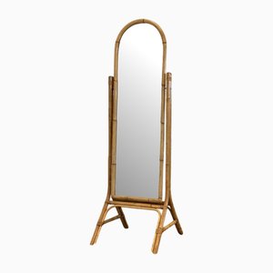 Miroir en Bambou, 1970s